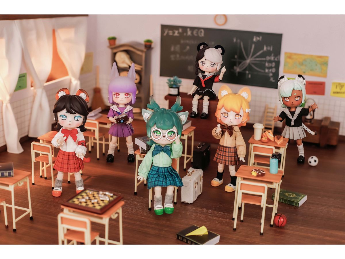 School Haunting Trading Doll: 1Box (6pcs)