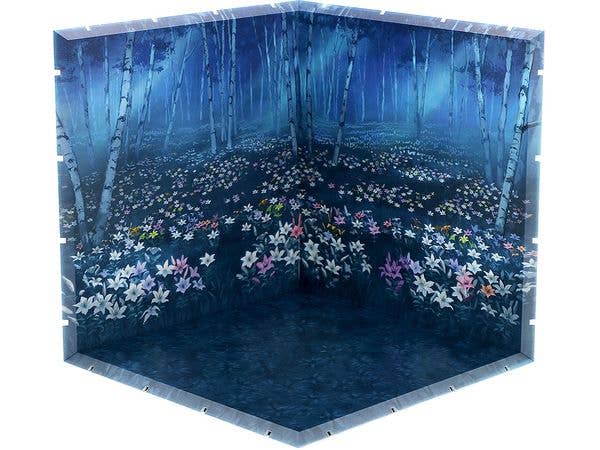 Dioramansion 200 White Birch & Lilies