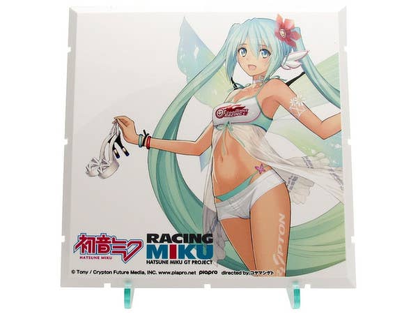 Dioramansion 150: Racing Miku Pit 2017 Optional Panels Thai Support Close-Up Ver.