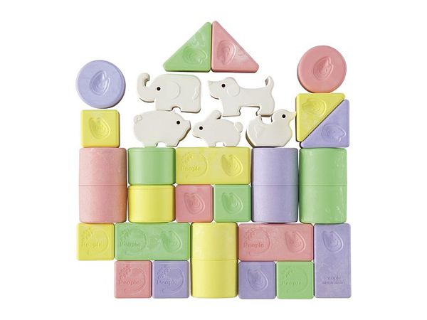 Rice Resin Animal Building Blocks Color