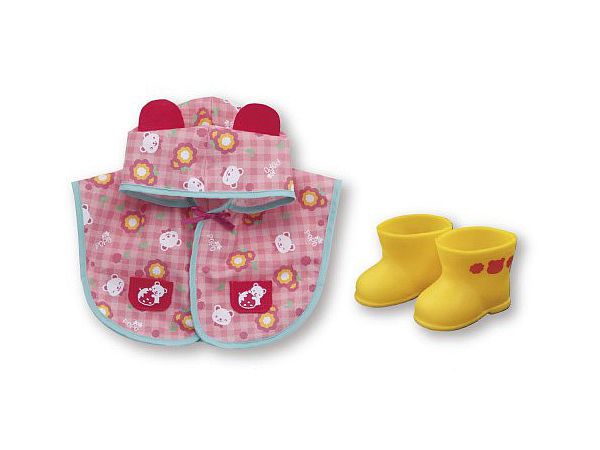 Popo-chan Bear Rain Poncho w/Stroll Rainboots