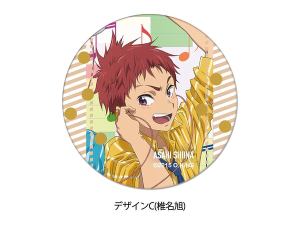 High Speed!: Leather Badge C Asahi Shiina