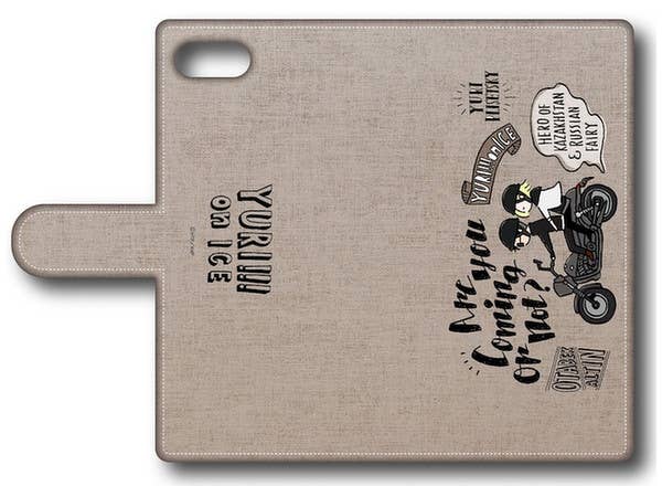 Yuri on Ice: Notebook Type Smartphone Case P-C (iPhone5:5s:SE)