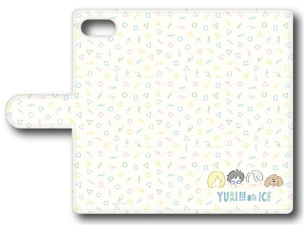 Yuri on Ice: Notebook Type Smartphone Case P-D (iPhone5:5s:SE)