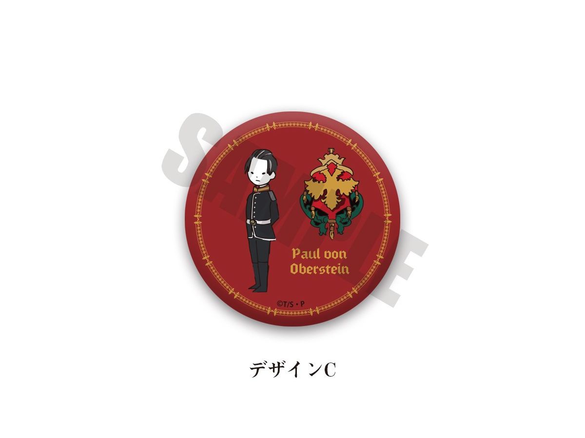 Legend of the Galactic Heroes: 3 Way Can Badge C Oberstein
