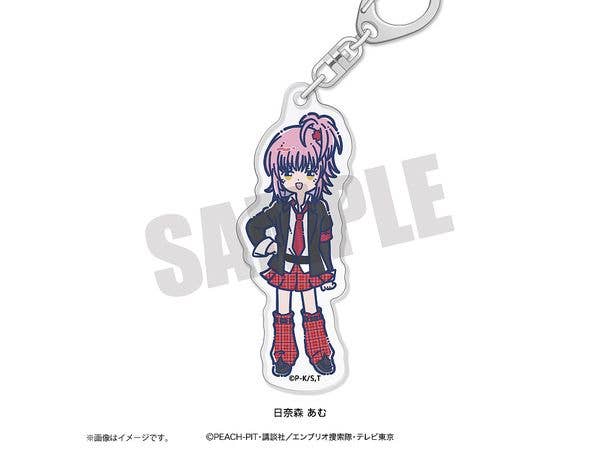 TV Anime Shugo Chara!: Retopop Acrylic Keychain - Hinamori Amu