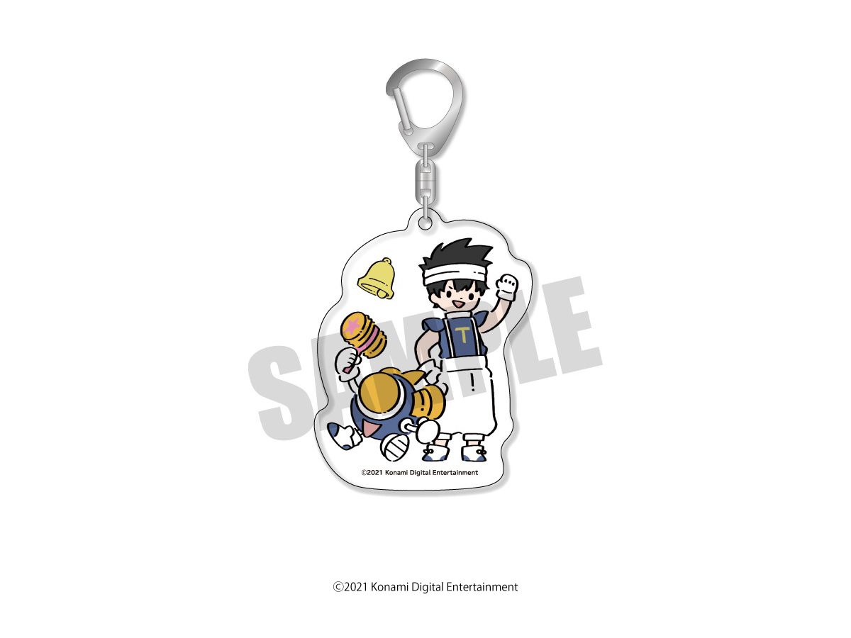 Konami Command 35th Anniversary: PlayP Acrylic KeychainTwinbeeB
