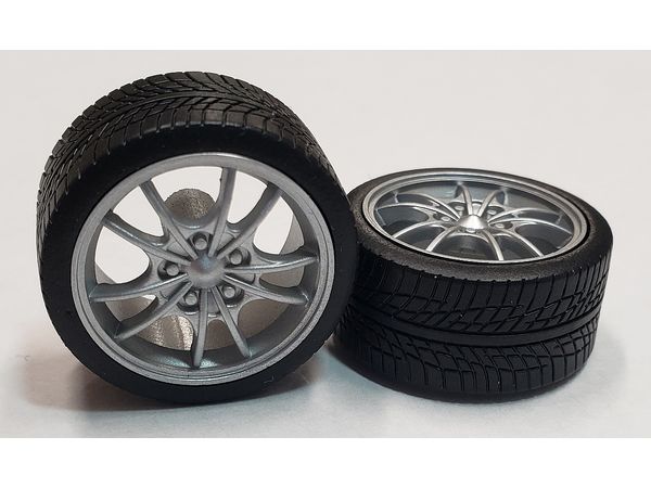 M5's Rim Silver Specification 4-piece Set with Tires