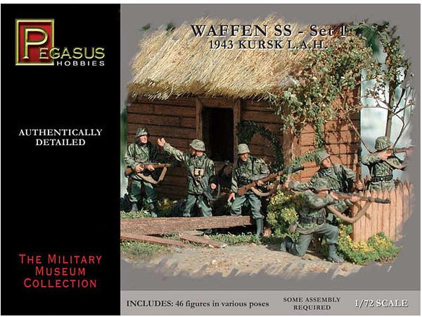 WW.II German Waffen SS Figure Set 1 (46pcs)