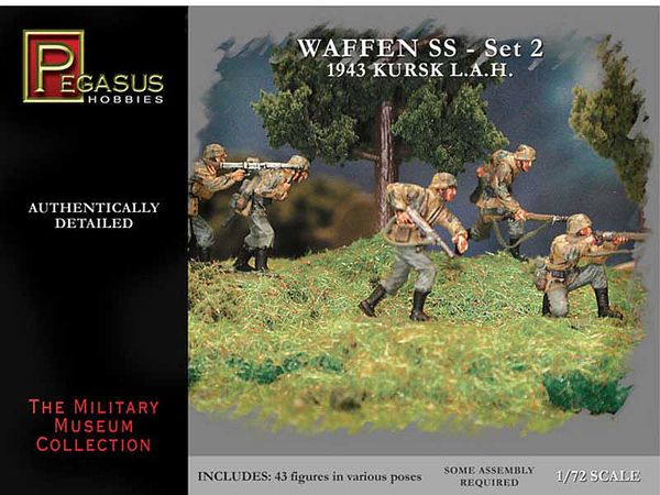 WW.II German Waffen SS Figure Set 2 (43pcs)