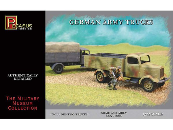 German Army Truck 2-Car Set