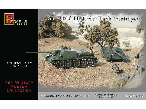 WW.II SU-85M/100 Tank Destroyer (Set of 2)