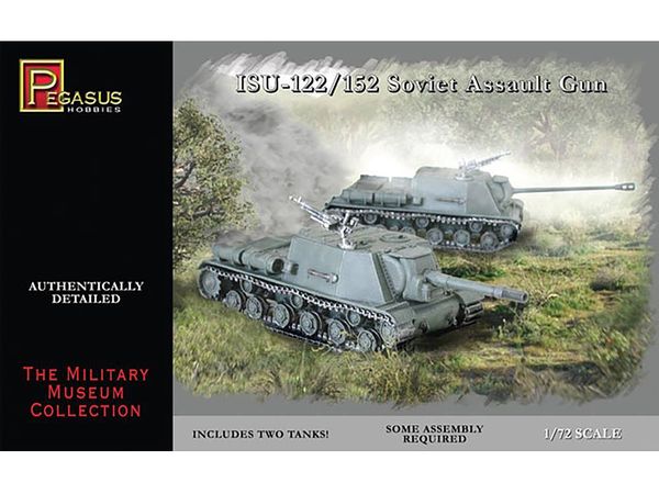 WW.II Soviet Army ISU-122/152 Heavy Tank Destroyer (Set of 2)
