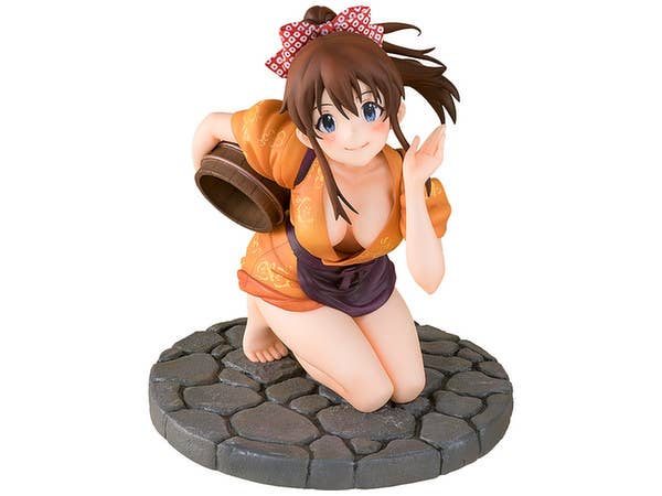 The Idolmaster Million Live!!: Minako Satake - Poka Poka Service Ver. PVC