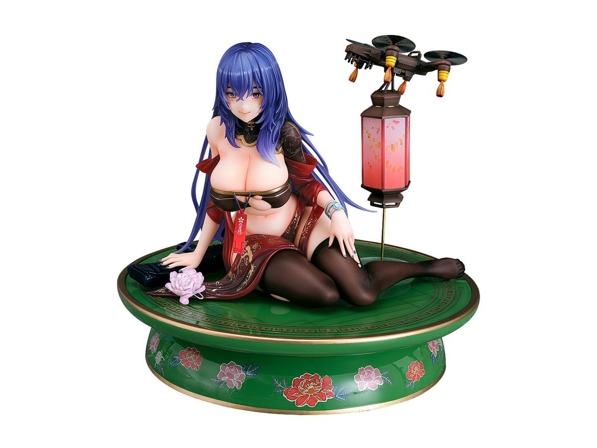 Girls' Frontline DP-12: Echeveria Lantern -Crimson- Figure