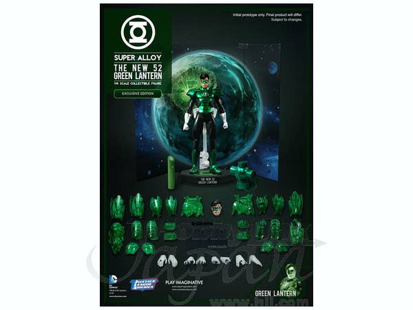 スーパールテイン Super Alloy The New 52 Green Lantern Exclusive Edition | HLJ.com