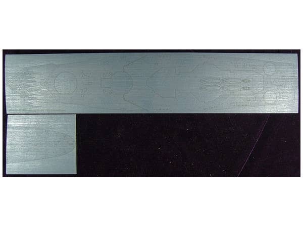 French Battleship Richelieu Wooden Deck (Deck Blue Color) (for Trumpeter 05311)