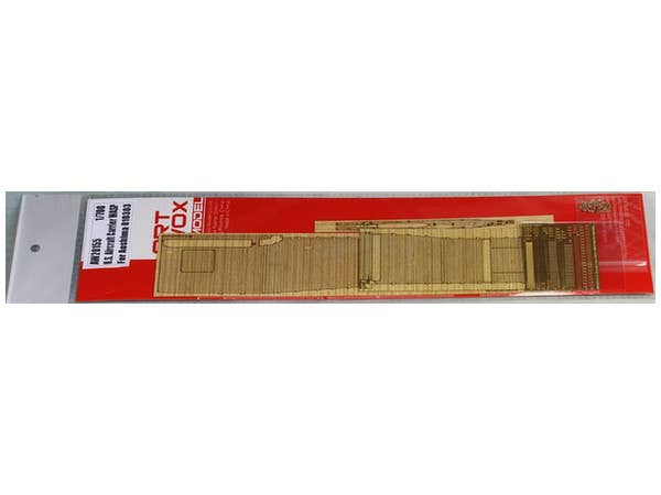 USN Aircraft Carrier USS Wasp Wooden Deck with Photo-Etched Parts (for Aoshima)
