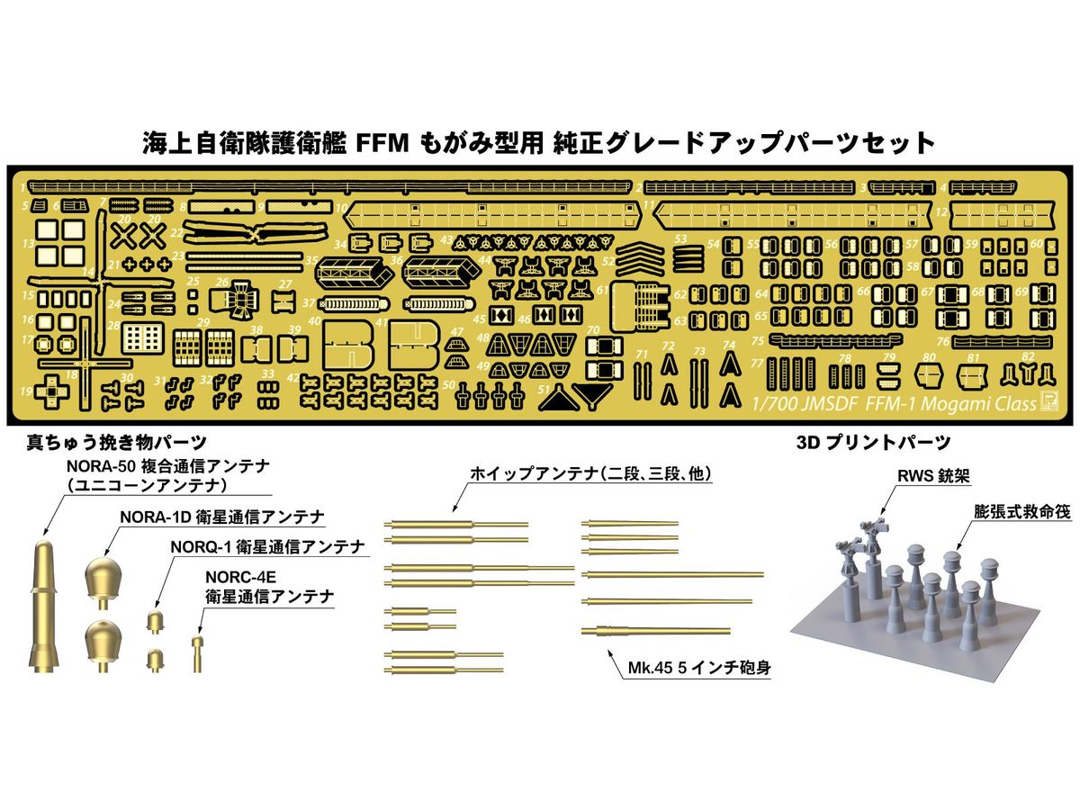 Maritime Self-Defense Force Destroyer FFM Mogami type