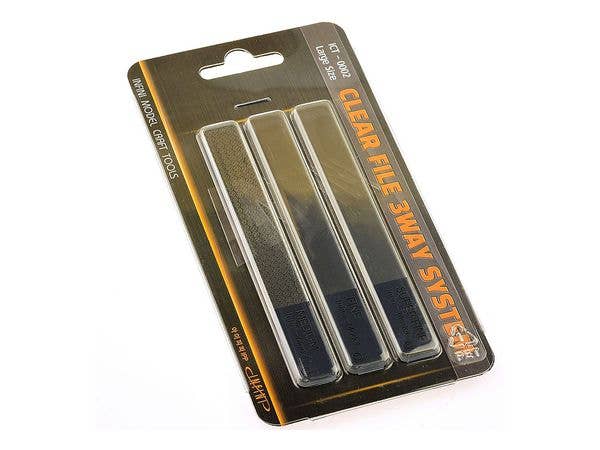 Glass File Set (Large) 3 pcs