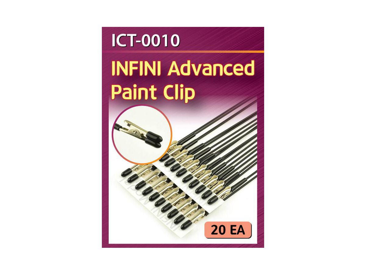 Paint Clip Set (with Rubber Cover) 20 pcs
