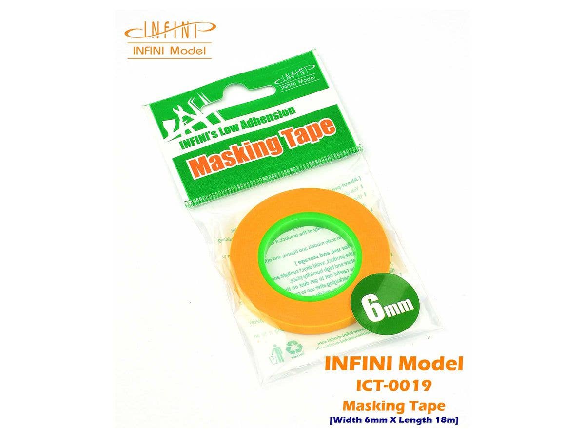 Masking tape 6mm (18m)