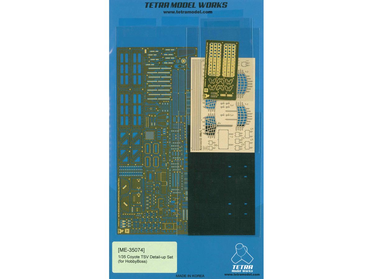 Coyote TSV (for HB) Photo-etched Parts Set