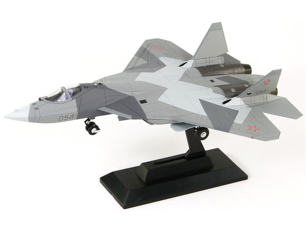 Russian Air Force Fifth-Generation Jet Fighter Su-57 Completed Model