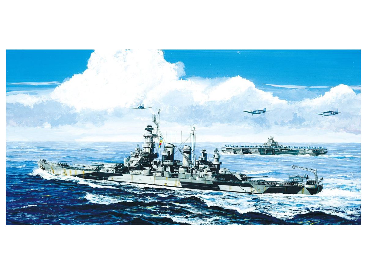 U.S. Navy Battleship BB-55 North Carolina 1944