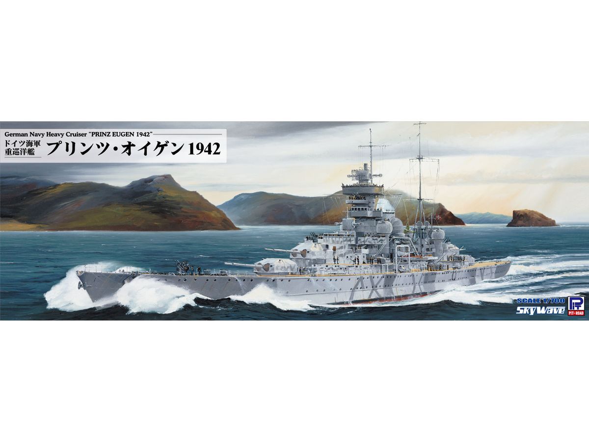 German Navy Heavy Cruiser PRINZ EUGEN 1942