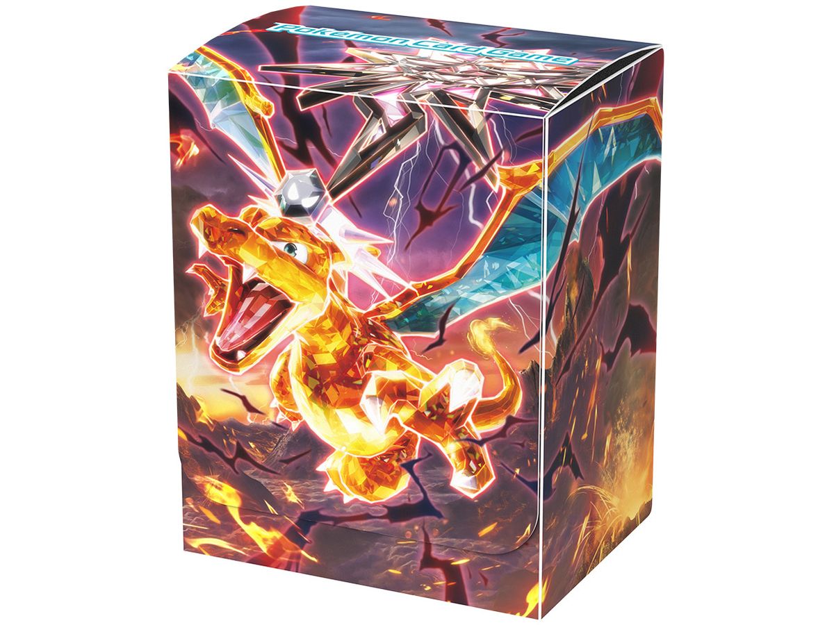 Pokemon Card Game Deck Case Dark Tera Type Charizard