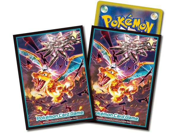Pokemon Card Game Deck Shield Premium Gross Dark Tera Type Charizard