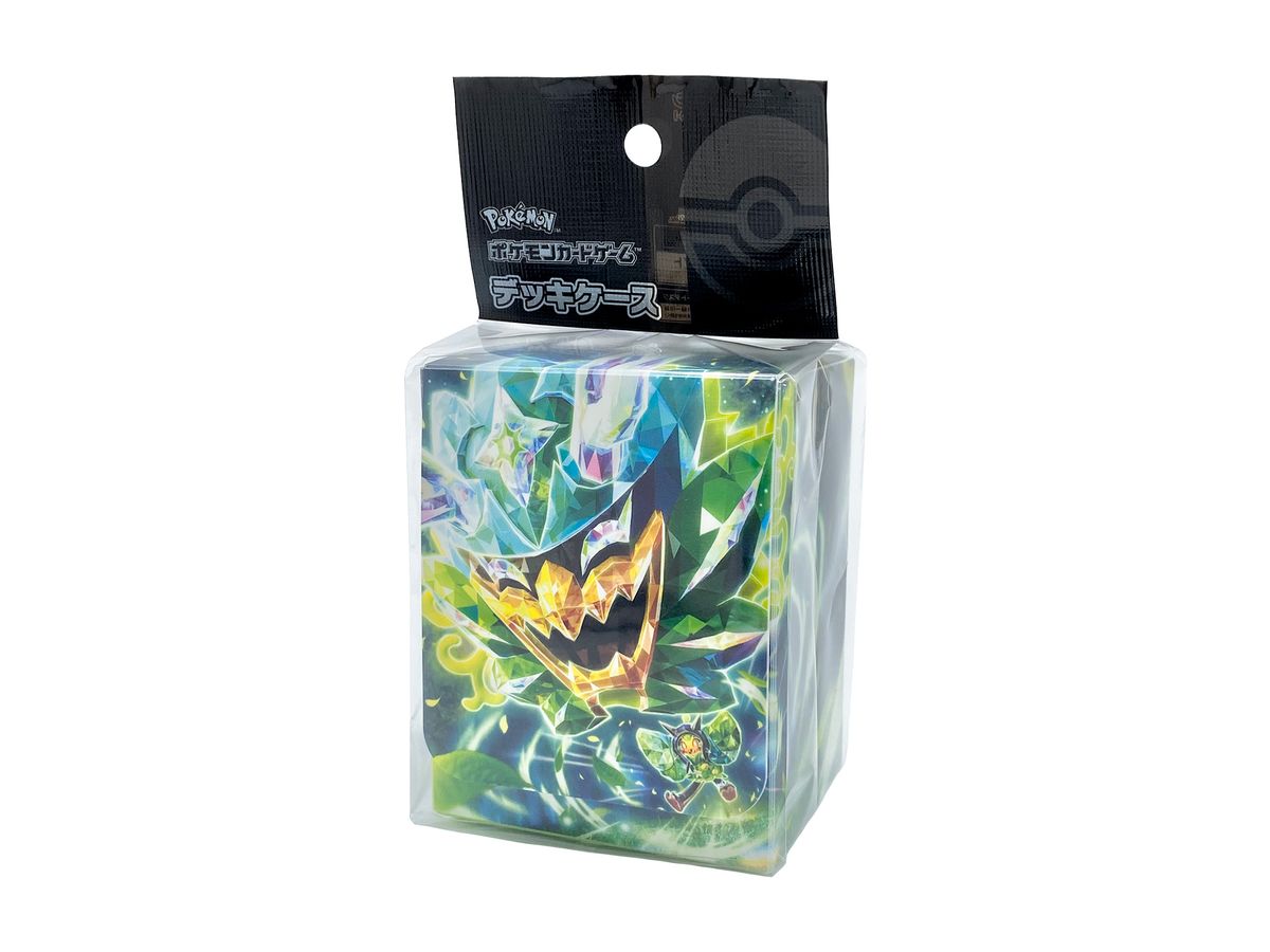 Pokemon Card Game Deck Case Terrastal Ogerpon Green Mask
