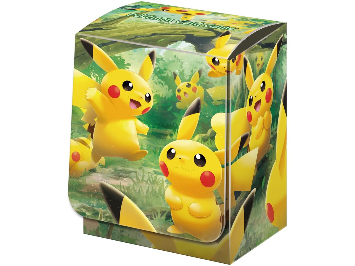 Pokemon Card Game Deck Case Pikachu Forest