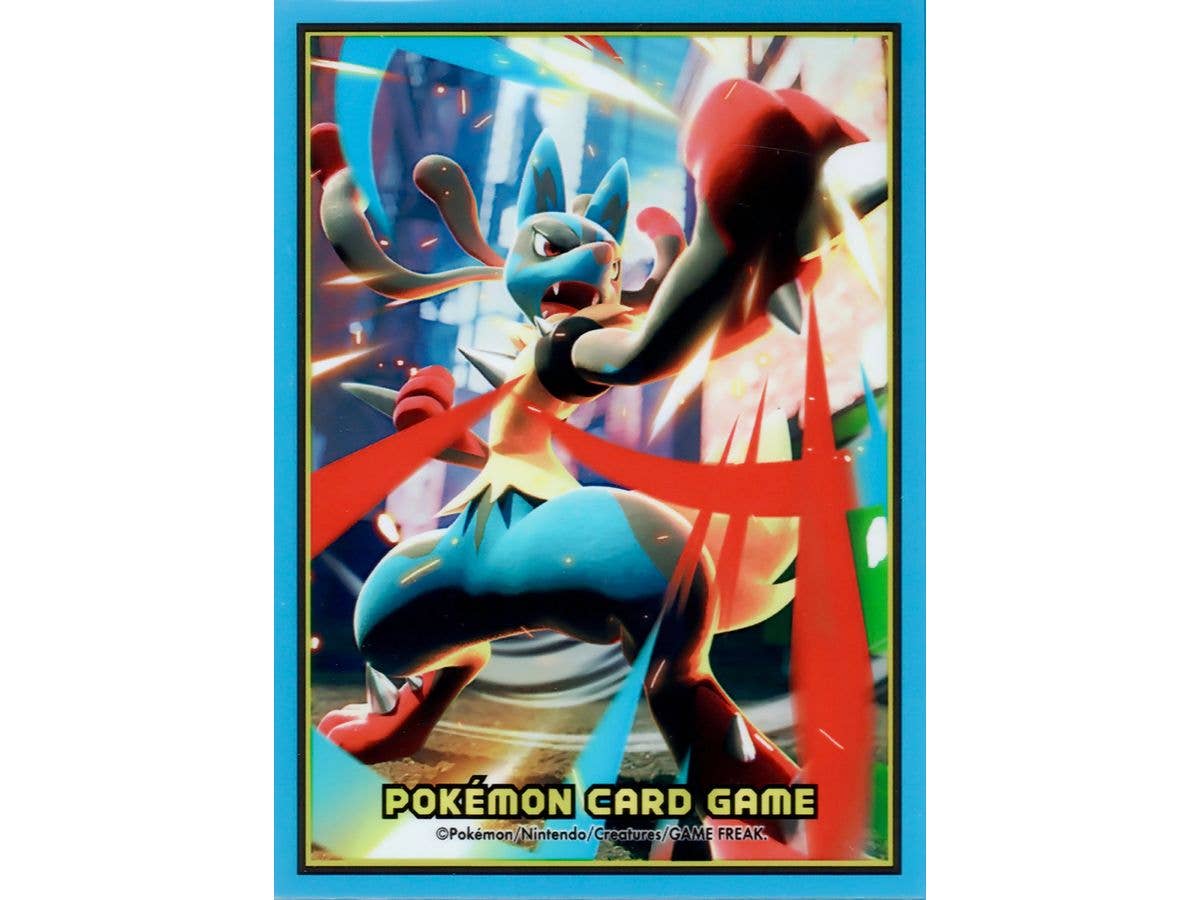 Pokemon Card Game Deck Shield Mega Lucario