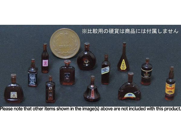 Bottle set C (12 types) Brown