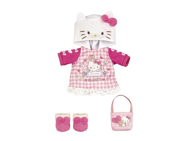 Melchan Dress-up: Hello Kitty Pink Parka