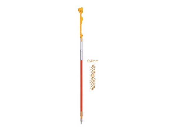 Hi Tech C Collet 0.4mm Refill Apricot Orange