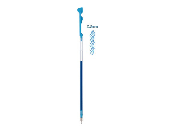 Hi-Tec-C Coleto 0.3mm Refill Clear Blue