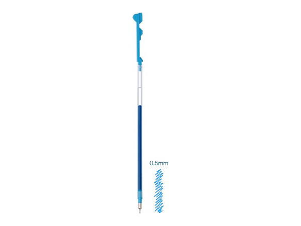 Hi-Tec-C Coleto 0.5mm Refill Clear Blue