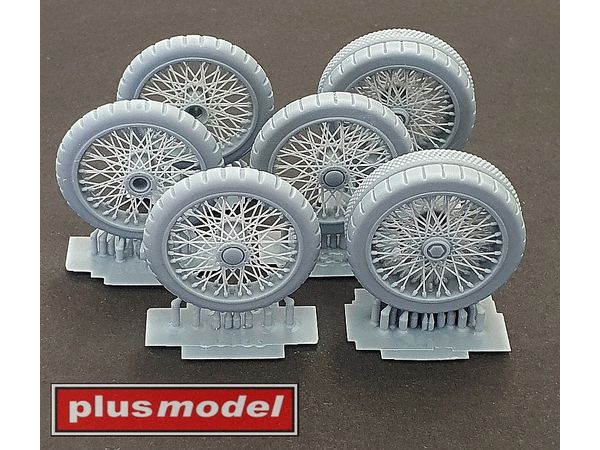 Wheels Set for Lanchester