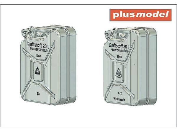 German canisters late -Schwelm, ABP