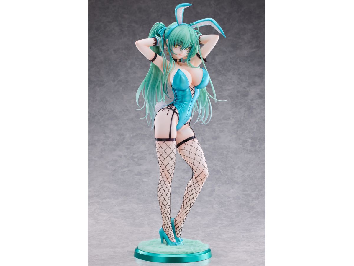 Green Twin Tail Bunny-chan Fishnet Tights Ver.