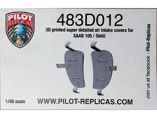 SAAB 105/SK60 AirIntake covers