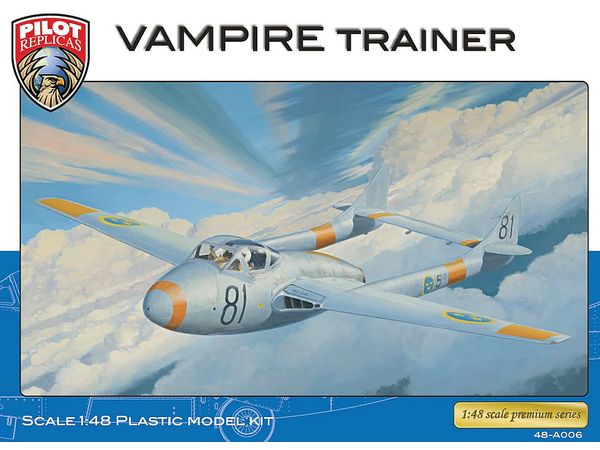 J28 C Vampire in Swedish Air Force