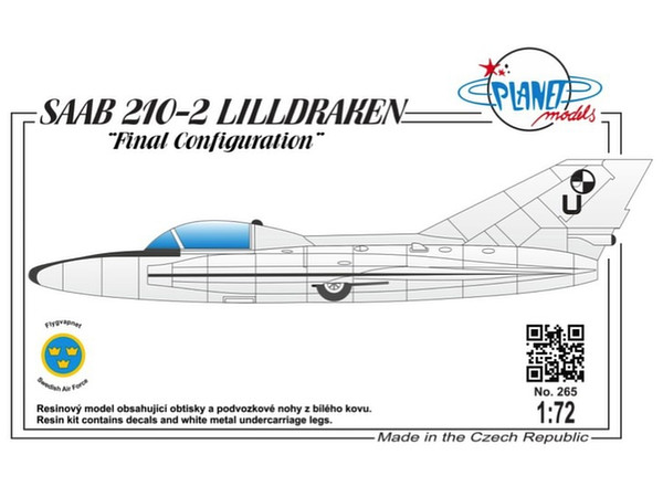 SAAB 210-2 Lillidraken Final Configuration