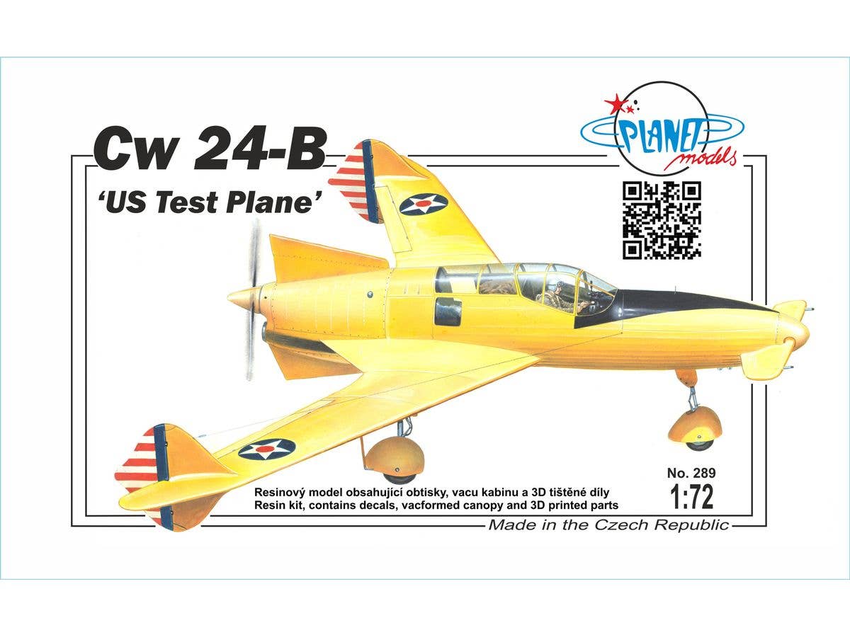 CW 24-B US Test Plane