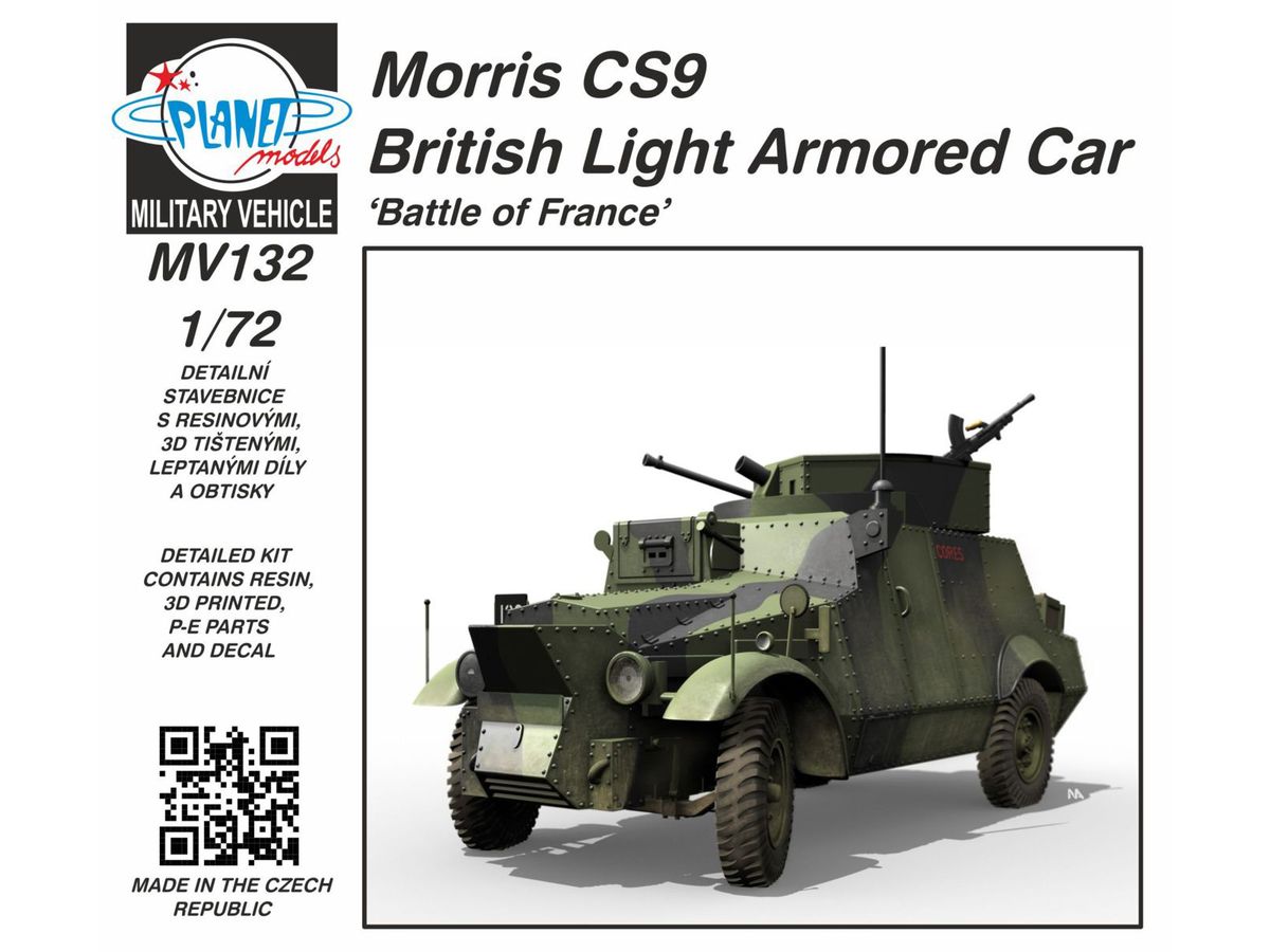 Morris CS9 British Light Armored Car Battle of France