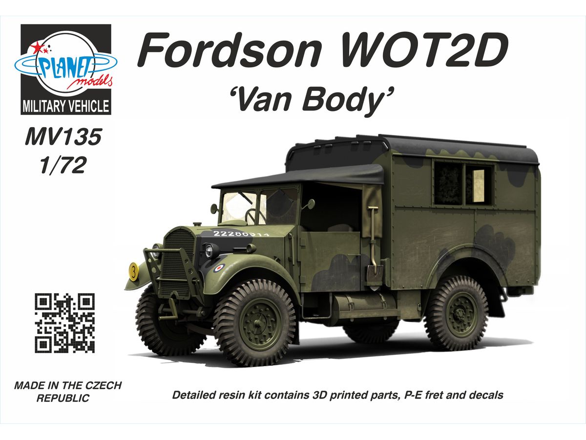 Fordson WOT2D Van Body