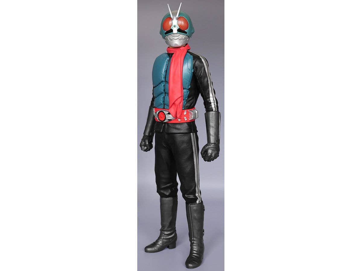 Jumbo Soft Vinyl Figure Shin Kamen Rider No. 2 + No. 1